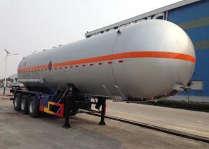 China Carbon Steel 3 Axles LPG Tank Trailer 38000L For Liquid Chloroethylene Transport on sale