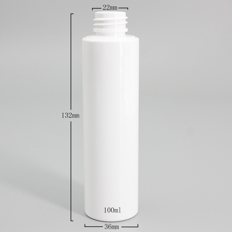 36mm 85ml PET Cylindrical Spray Bottle Silver Sprayer Clear Cap