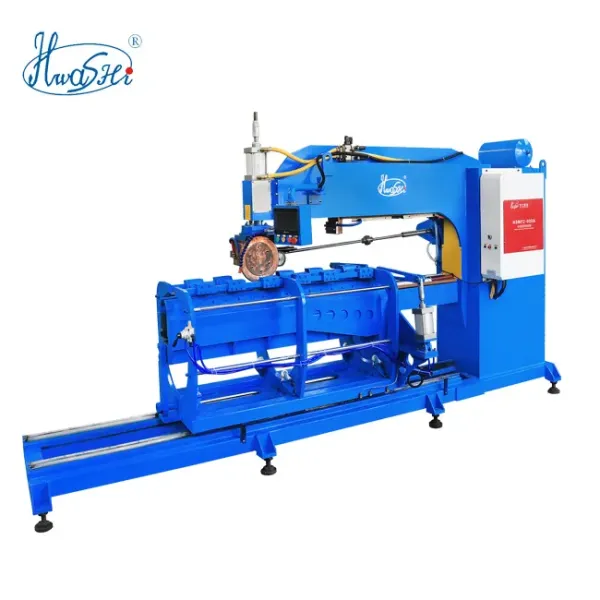 Hwashi High Quality Longitudinal Rolling Seam Welding Machine for Fuel Tank Automatic Seam Welding Machine
