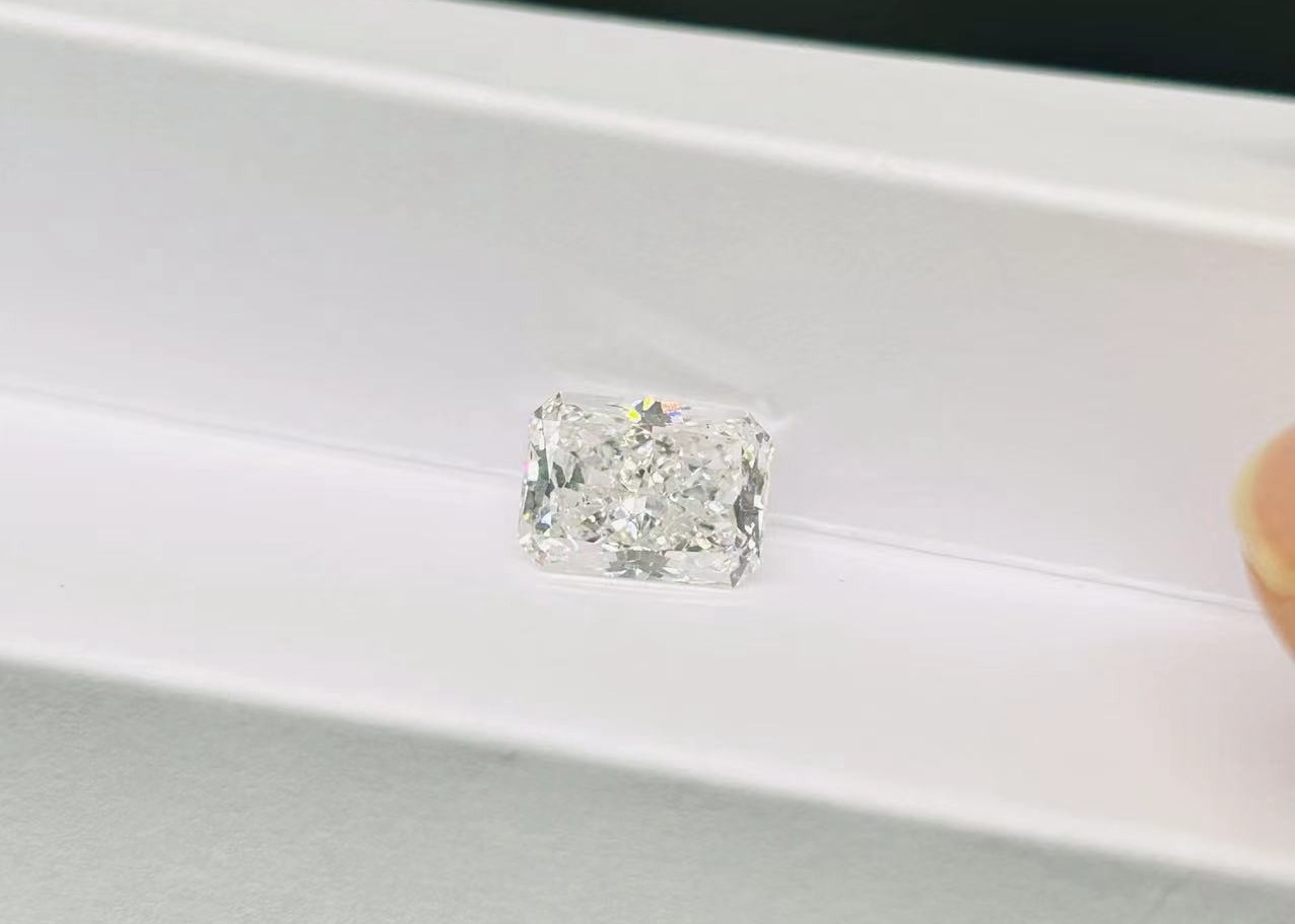 Colorless D Cvd Diamonds Radiant Cut Lab Diamond 2.0ct-2.6ct