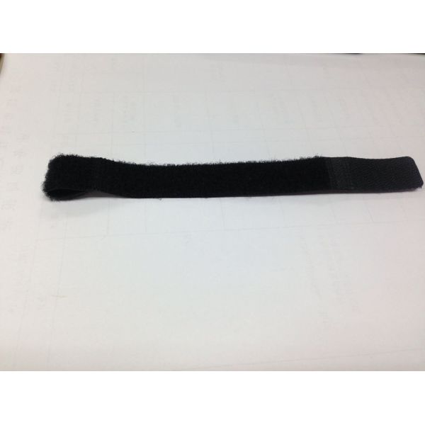 20MM Hook Loop Cable Ties By Ultrasonic Welded , P Shape With Hole