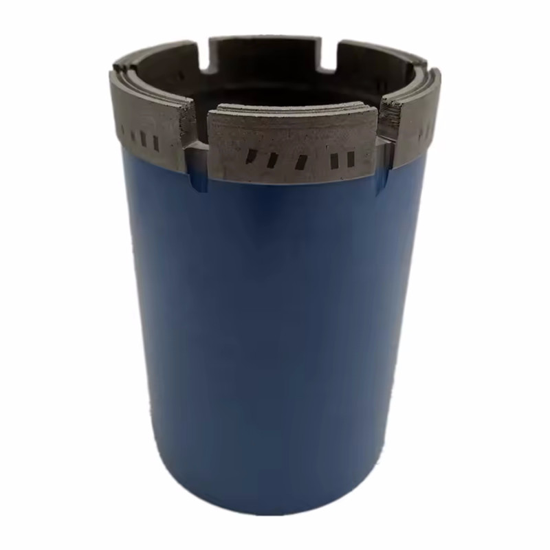 Aq Bq Nq Hq Pq Impregnated Diamond Casing Shoe For Rock Drilling
