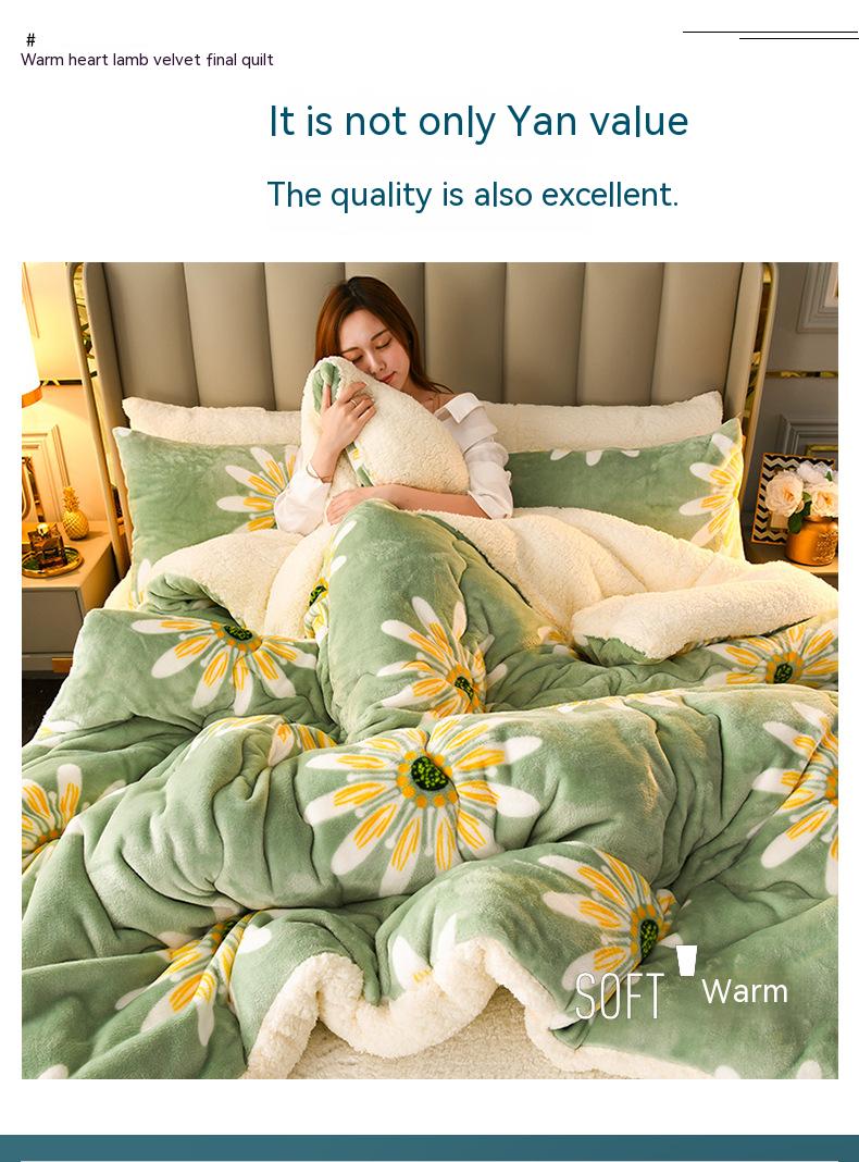 Hotel Bed Multi Colors Custom Quilt Comforter Polyester Blend Microfiber Quilt Queen Size