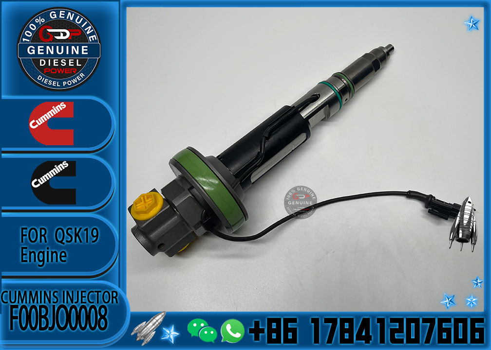 Quality goods Common Rail Diesel Fuel Injector F00BJO0008 0986435901 F00BJ00006 For Cummins QSK19 QSK38 QSK60