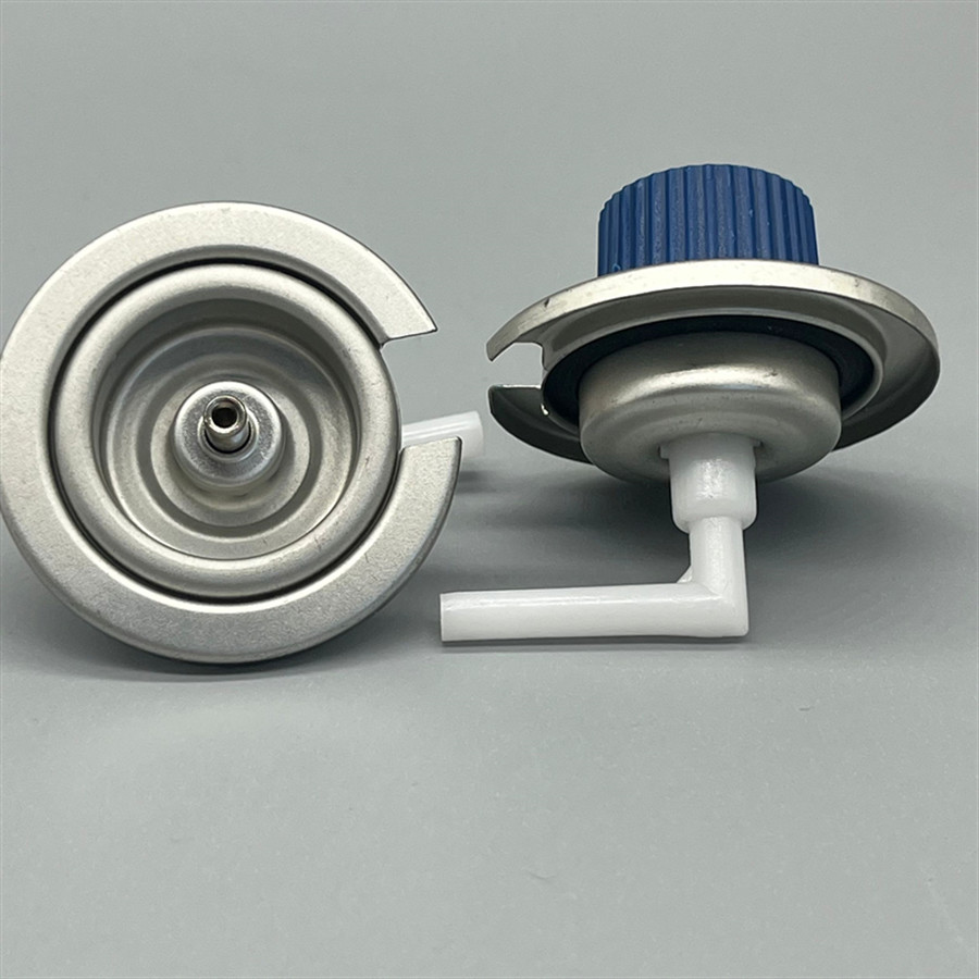 Precision-Engineered Gas Canister Valve for Outdoor Camping Stoves and Portable Grills with Leak-Proof Seal Technology