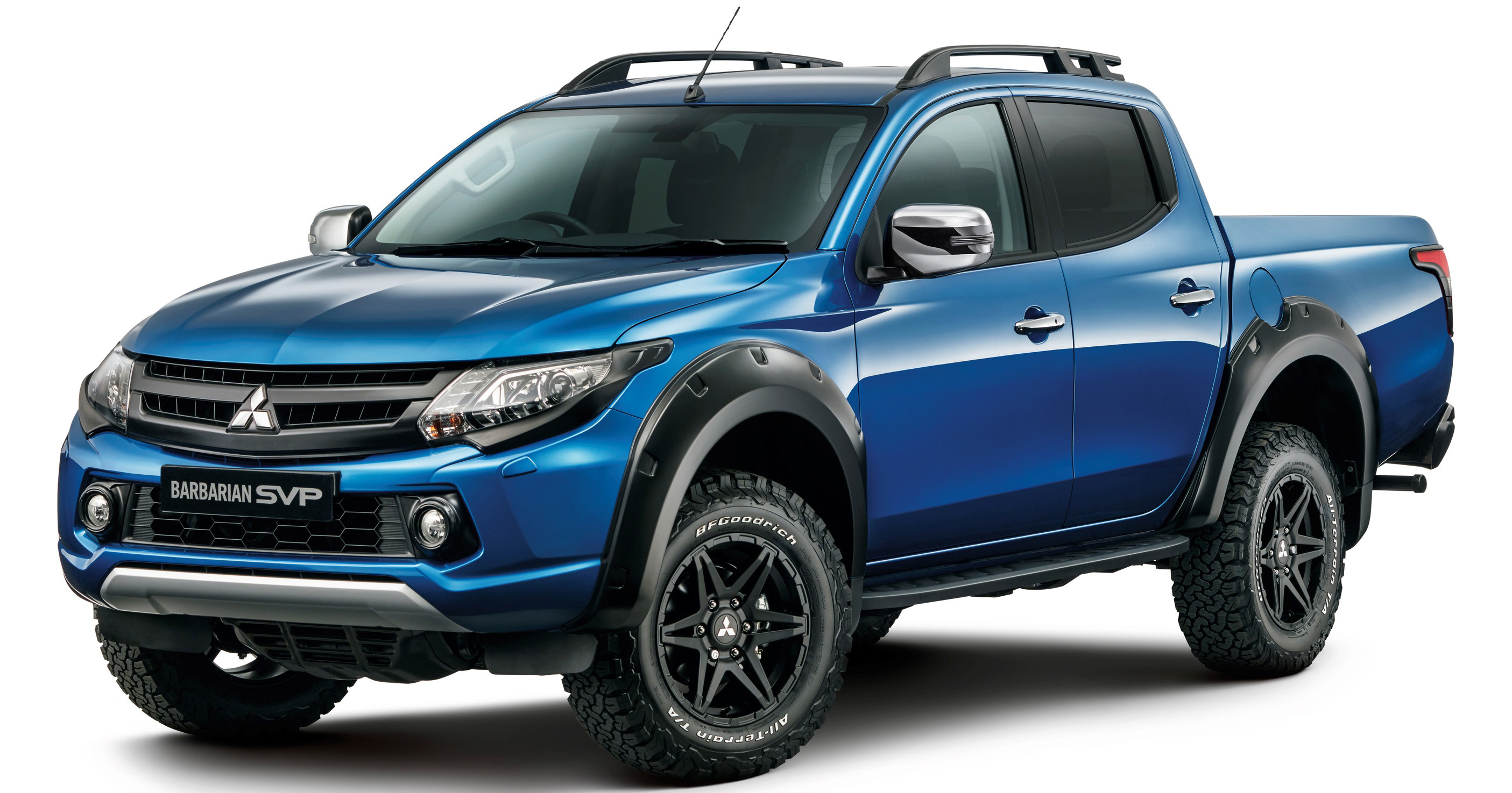 Off - Road Style Wheel Arch Fender Flares For Mitsubishi Triton L200 2015 2018