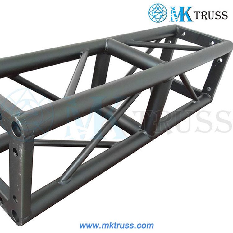 Aluminum Square Truss for Outdoor Car Stage Show 290mm Bolt Nut/ Screw Black Color