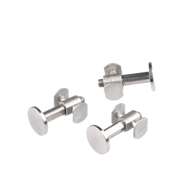 Silver Plated MIM CNC Stainless Steel Parts Fasteners Precision Machining Components