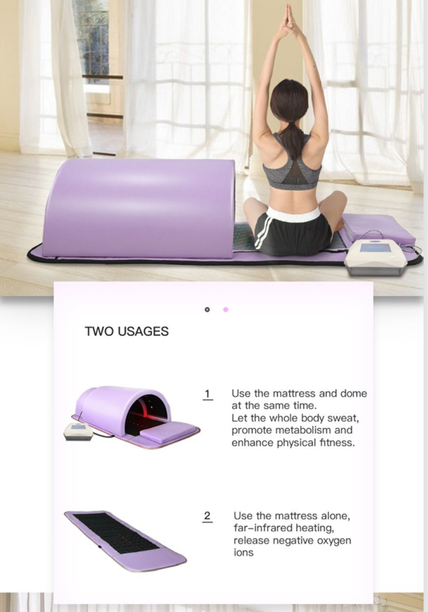 Stone Far Infrared Sauna Dome Fir Sauna Dome For Sweating Slimming Pain Relief