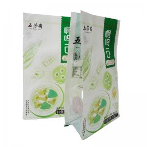 Quality Side Stand Transparent Laminated Pouches Of Frozen Rice Dumpling Plastic Packaging for sale