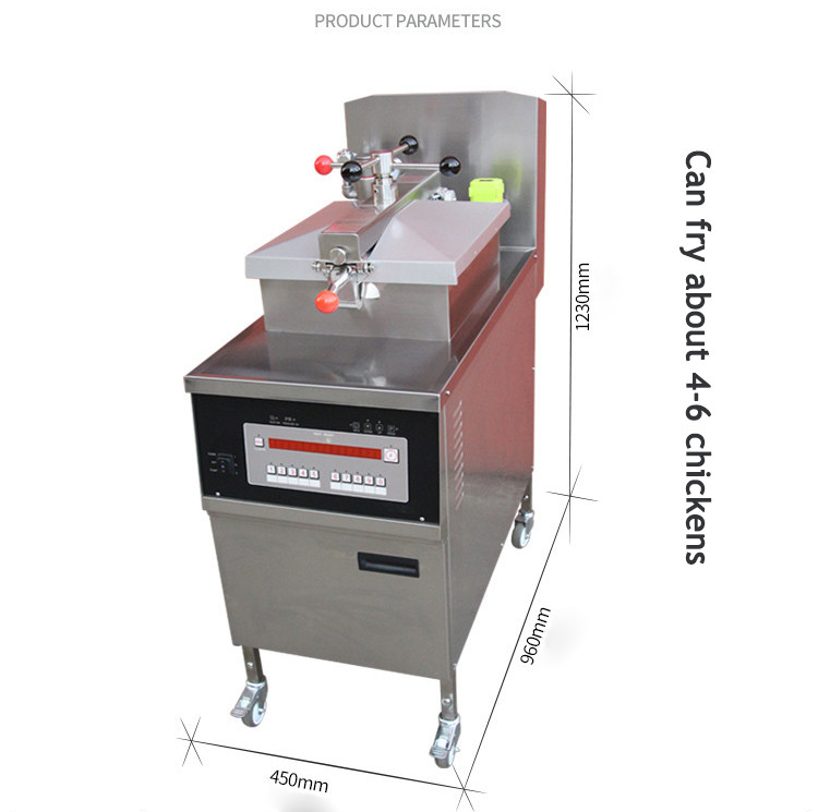 High Pressure Deep Fryer Machine Deep Oil Fryer Machine With Safety Buckle