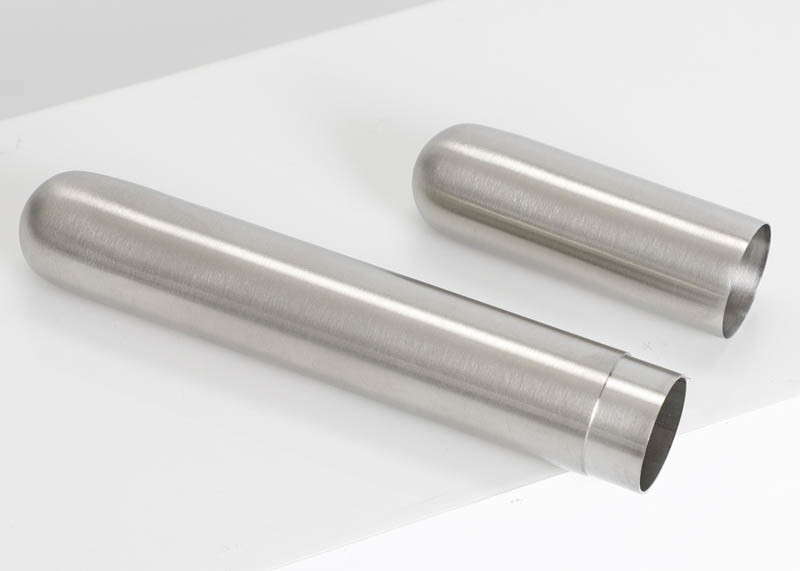 Exquisite Kitchen Household Items Thickened Stainless Steel Cigar Tube