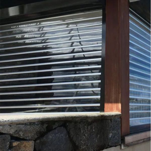 Transparent Polycarbonate Rolling Shutters Slats To Make Roller Shutter PC100