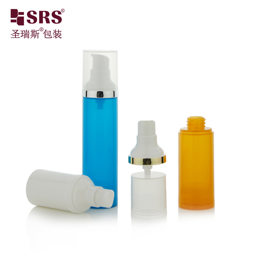 PA0205 15ml 30ml 50ml Eco-Friendly PP Customize Color Airless Pump Lotion Foundation Liquid Bottle Packaging