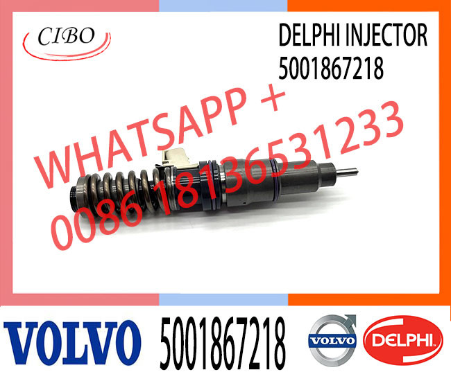 New Diesel Engine Fuel injector 20555521 5001867218 7420555521 21028880 for VOL BEBE4D MD11