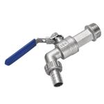 Stainless Steel Faucet Drain Valve for Washing Machine US Currency C Temperature