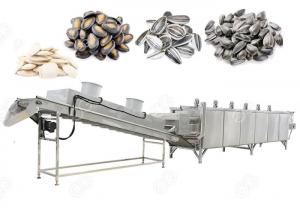 Quality Automatic Nuts Roasting Machine For Sunflower Pumpkin And Watermelon Seeds , 300-1000 Kg / H for sale