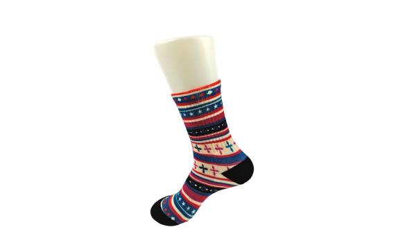 Buy Eco - Friendly Sweat Absorbent Digital Print Socks For Adults Custom Made Size at wholesale prices