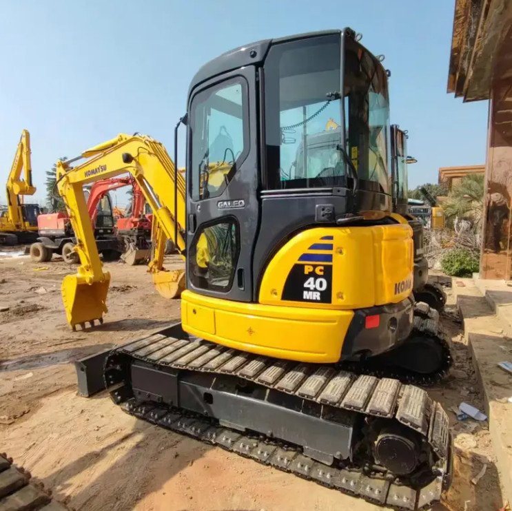 Original Brand Used KOMATSU PC40 Mining Construction Machinery 4 Ton With Rubber Block