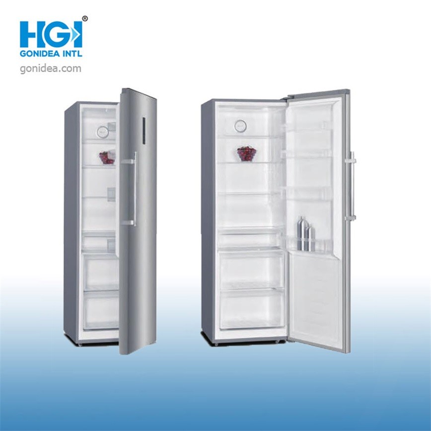 Build In LED Double Door Bottom Freezer With Drawers