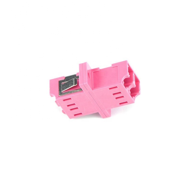 FTTH OM3 LC Adapter 2 Time for Low insertion loss Optical Fiber Connector in FTTH